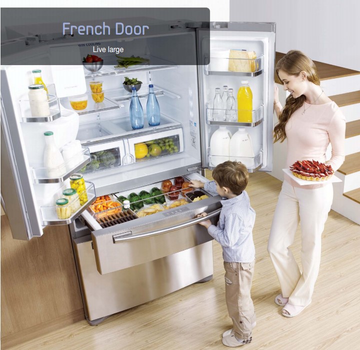 یخچال‌های درب فرانسوی