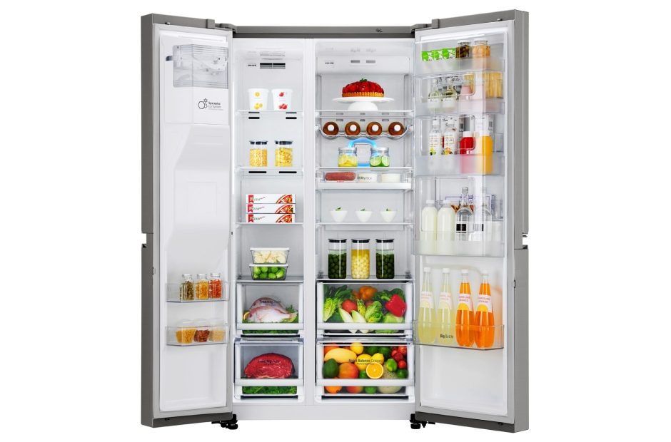 طبقات یخچال ال جی